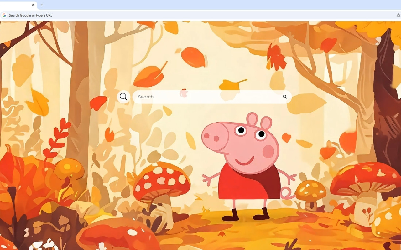 Peppa Pig Forest Live Wallpaper chrome谷歌浏览器插件_扩展第2张截图