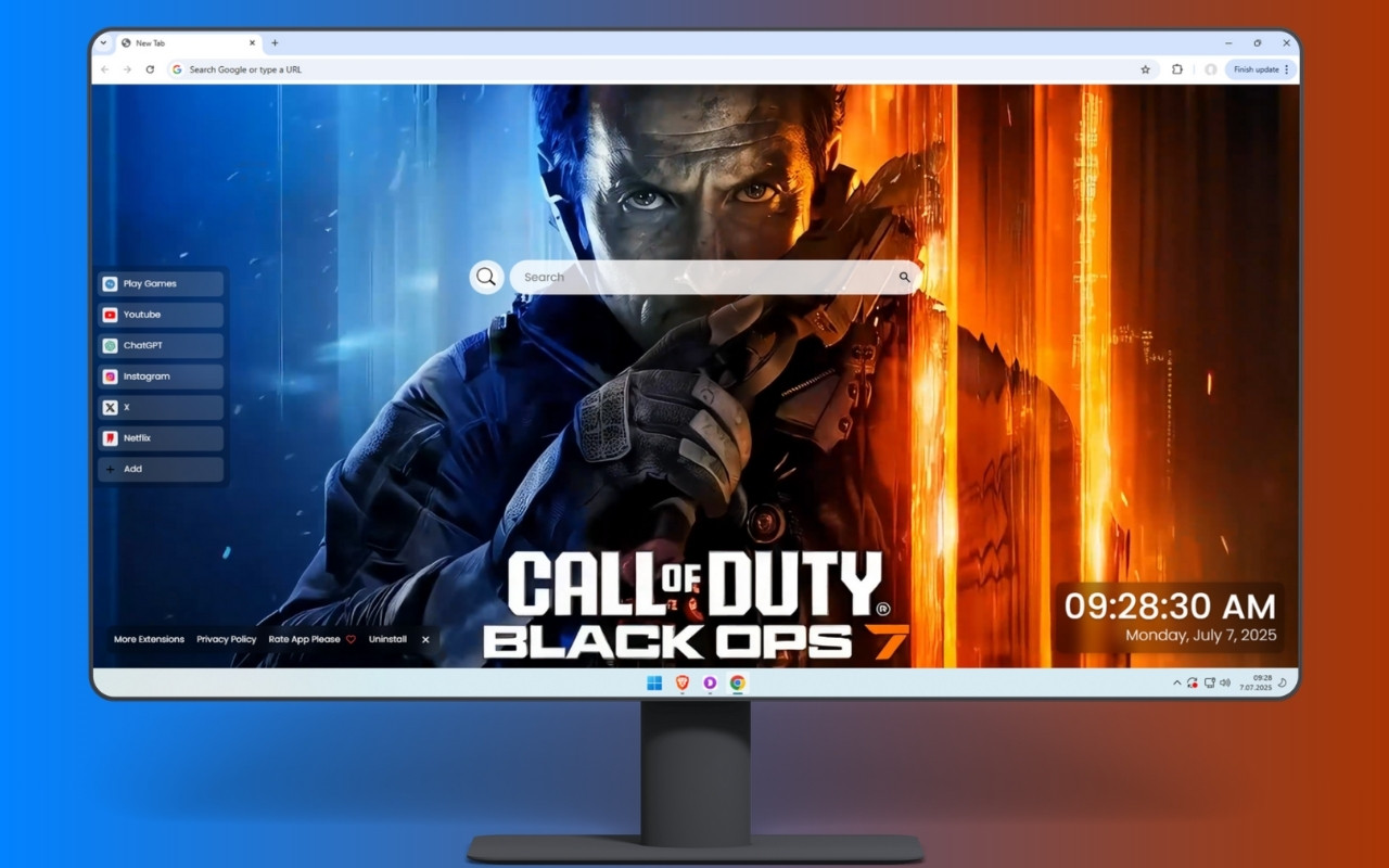 Call of Duty Black Ops 7 Live Wallpaper chrome谷歌浏览器插件_扩展第1张截图