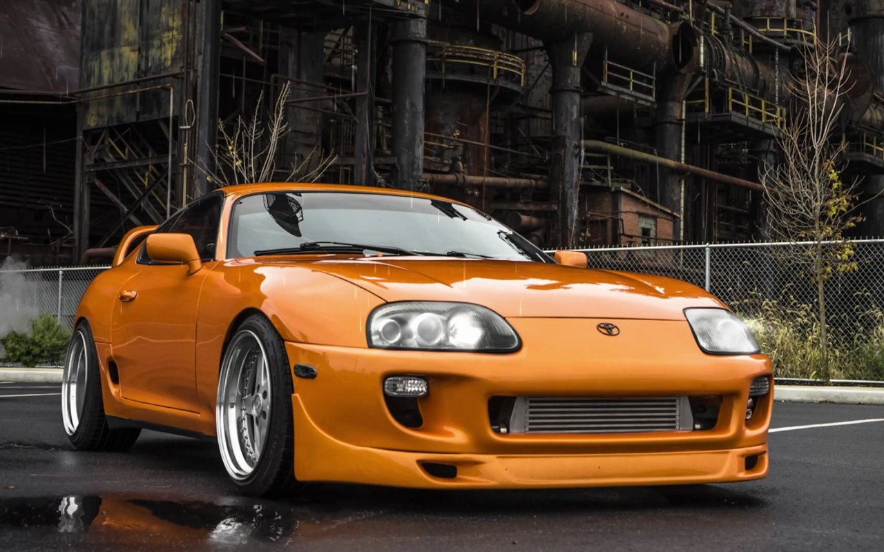 Toyota Supra Orange Live Wallpaper chrome谷歌浏览器插件_扩展第2张截图