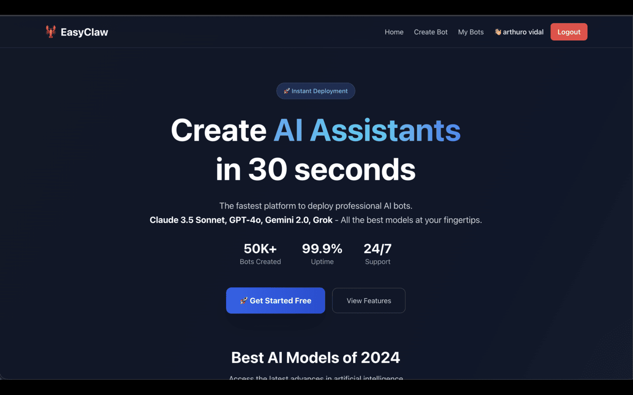 EasyClaw - OpenClaw Browser Extension chrome谷歌浏览器插件_扩展第1张截图