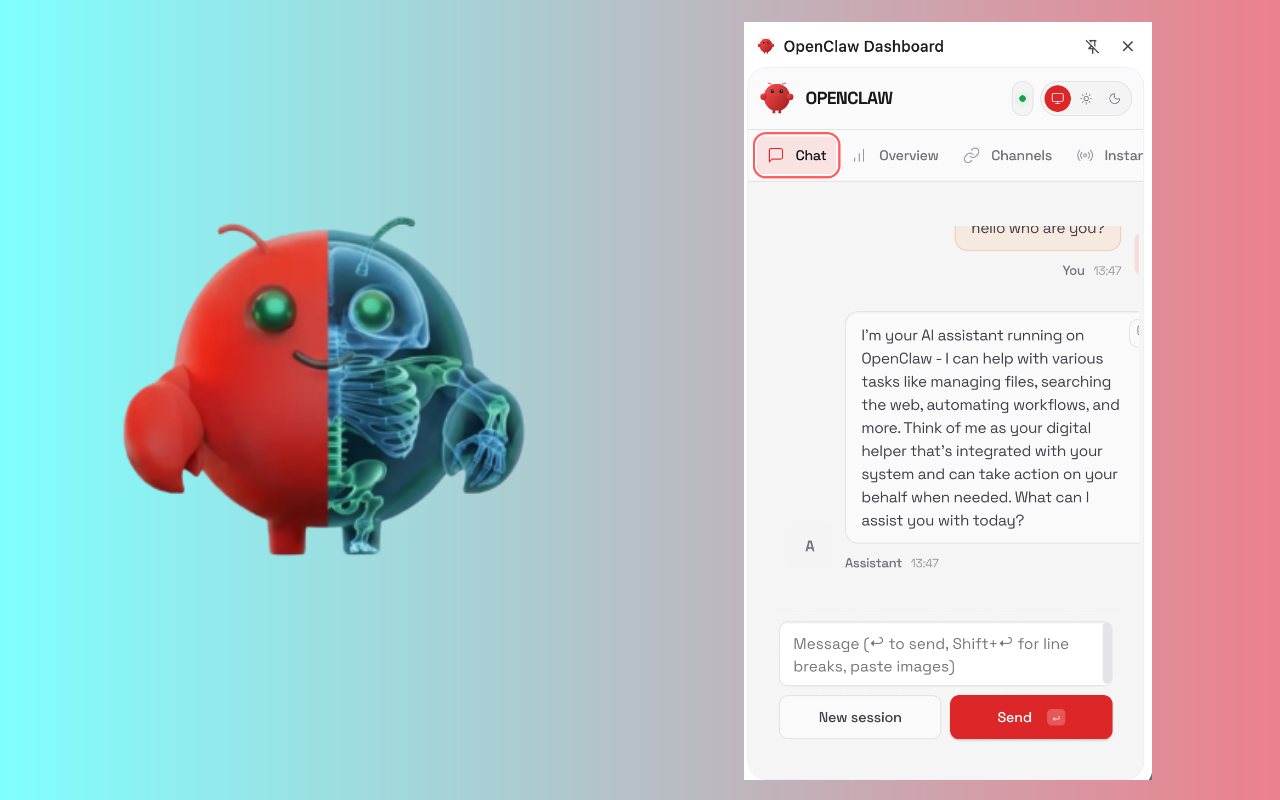 OpenClaw Dashboard chrome谷歌浏览器插件_扩展第1张截图