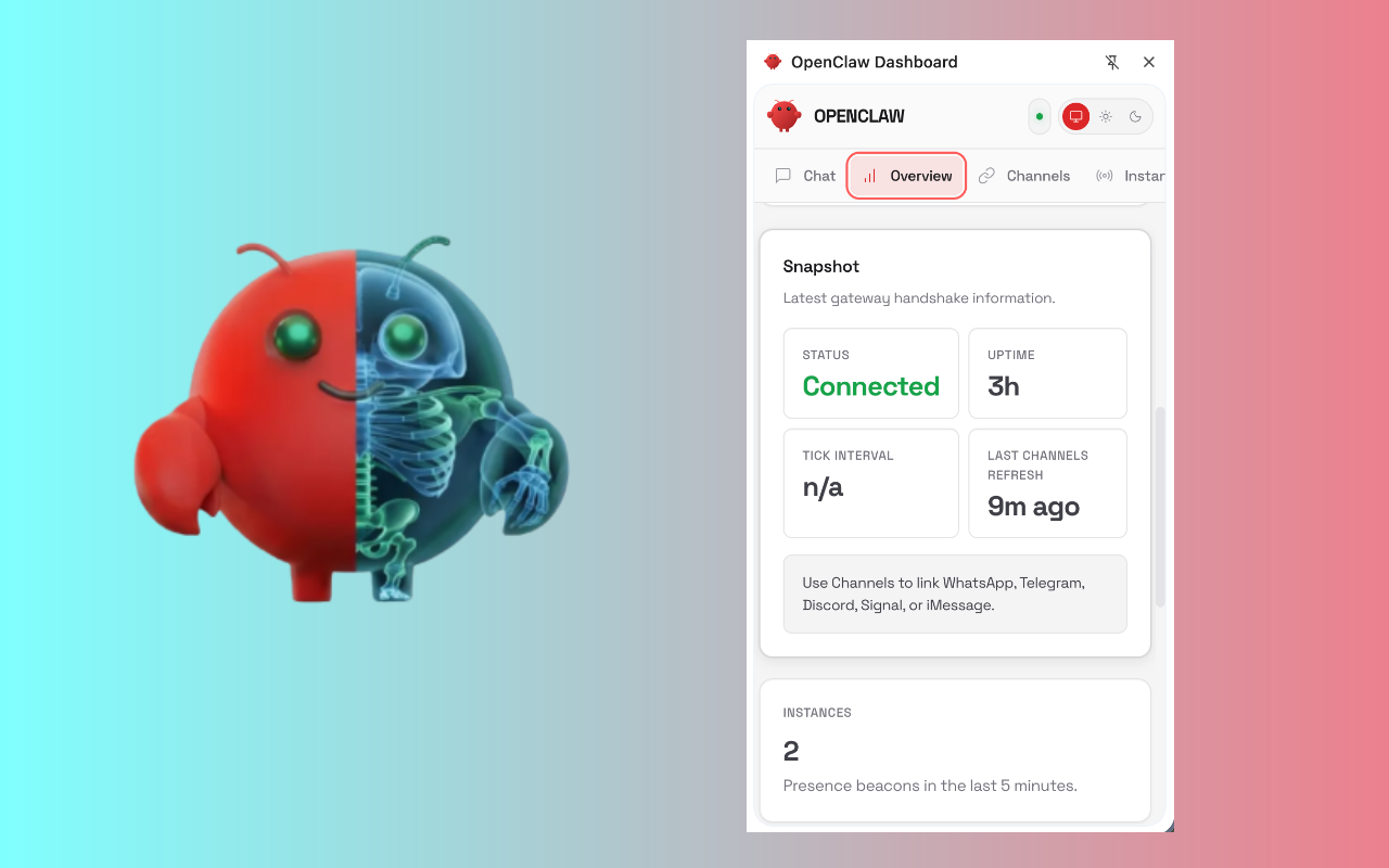 OpenClaw Dashboard chrome谷歌浏览器插件_扩展第2张截图