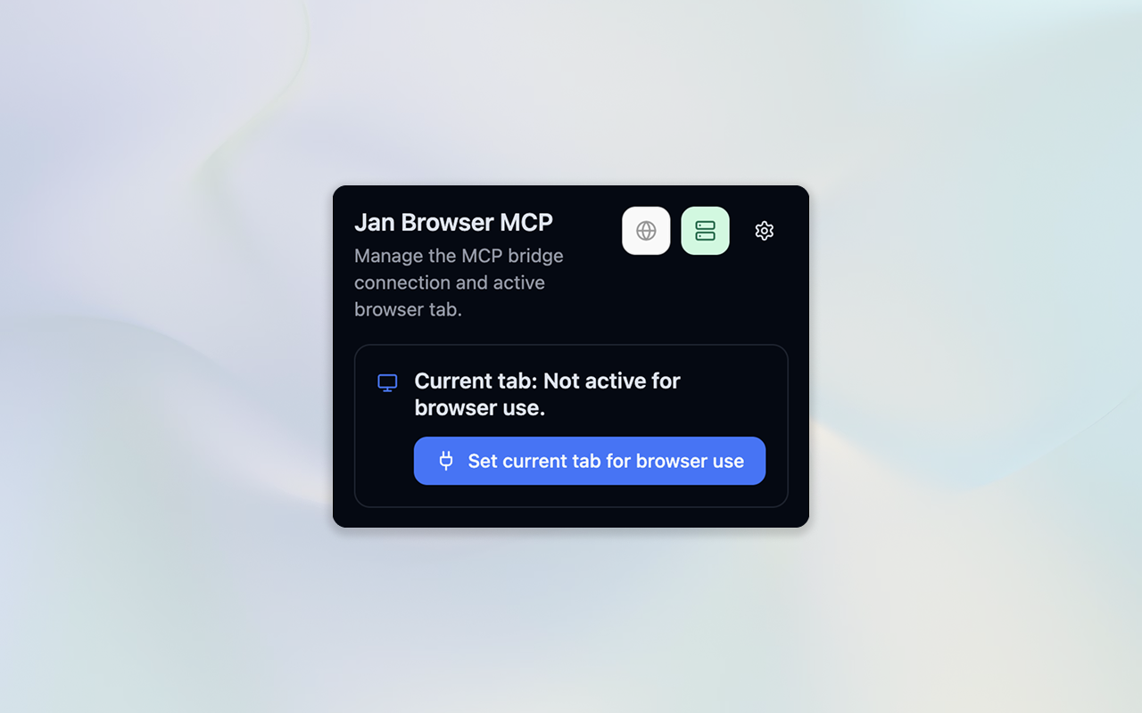 Jan Browser MCP chrome谷歌浏览器插件_扩展第2张截图