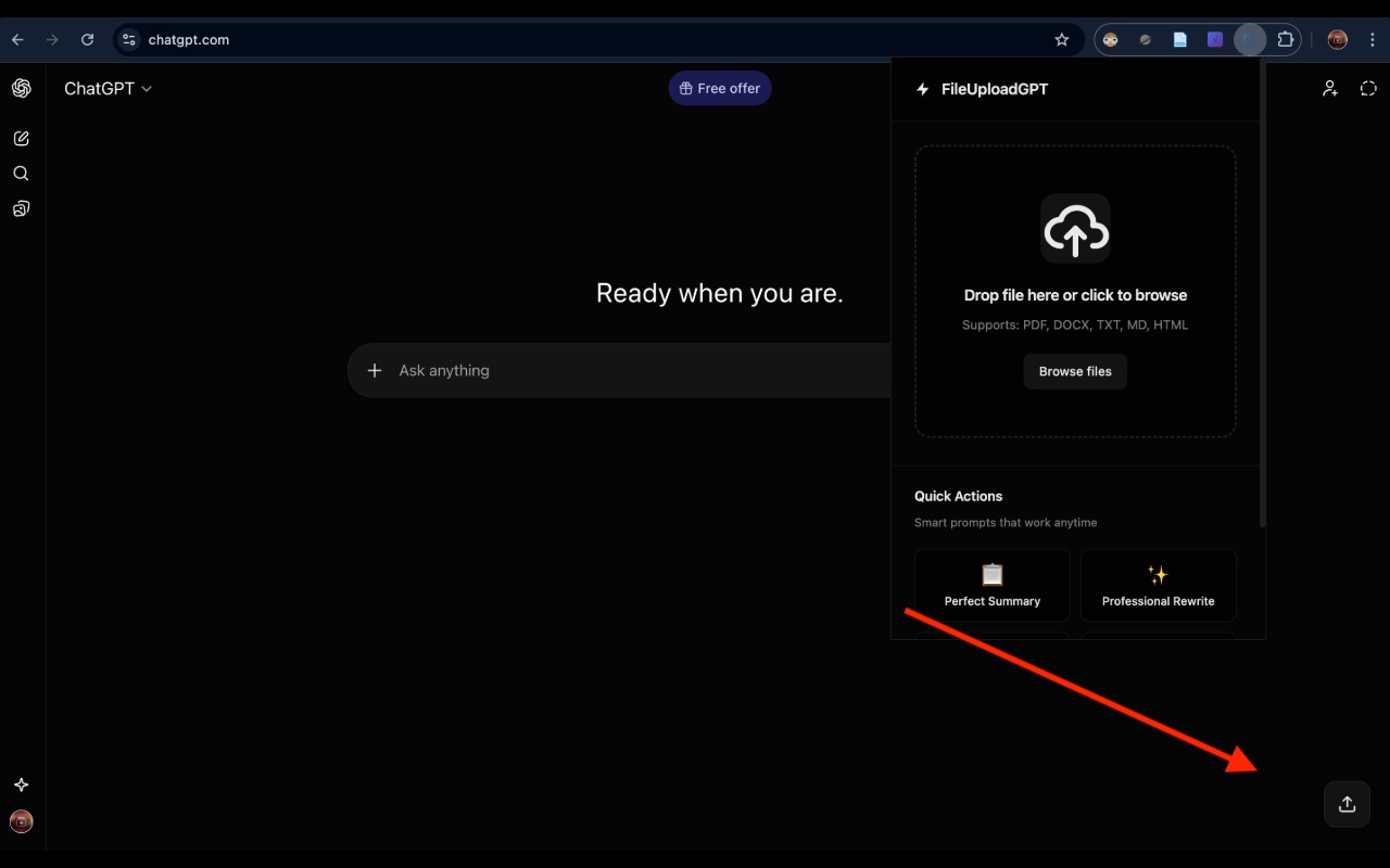 FileUploadGPT chrome谷歌浏览器插件_扩展第2张截图