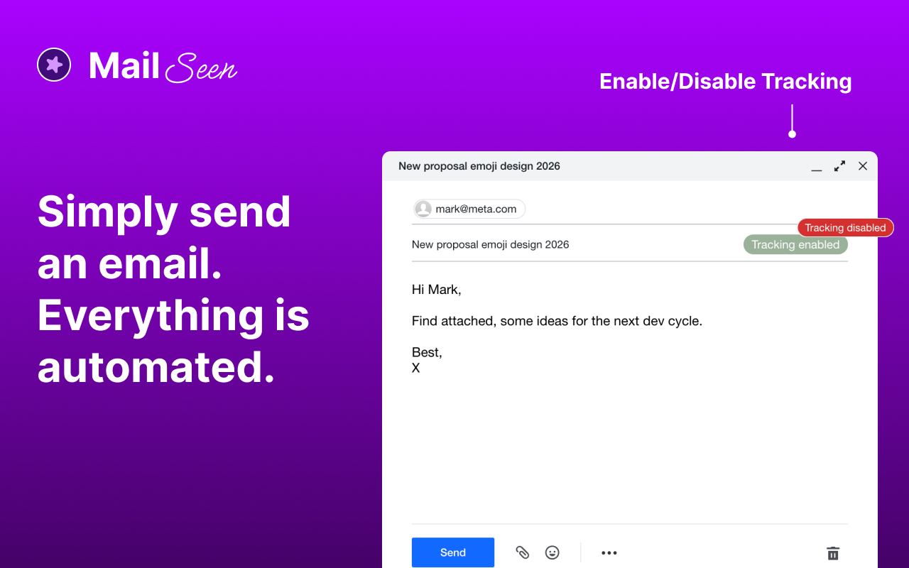 Mail Seen - Unlimited Email Tracker for Yahoo chrome谷歌浏览器插件_扩展第3张截图