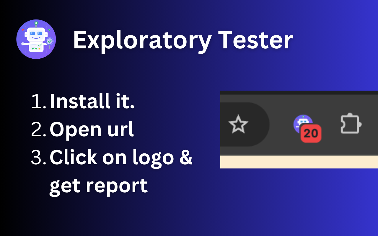 Exploratory Tester chrome谷歌浏览器插件_扩展第2张截图