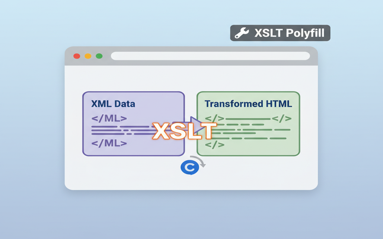 XSLT Polyfill chrome谷歌浏览器插件_扩展第1张截图