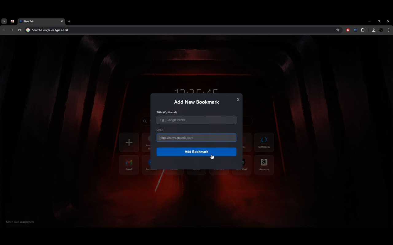DesktopHut Live Wallpapers Tab Pro chrome谷歌浏览器插件_扩展第1张截图