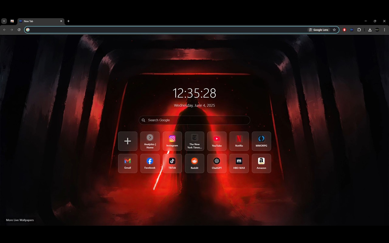 DesktopHut Live Wallpapers Tab Pro chrome谷歌浏览器插件_扩展第2张截图