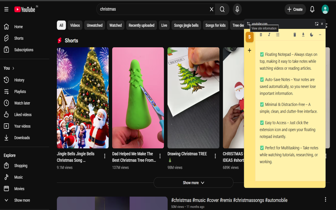 Floating Notes chrome谷歌浏览器插件_扩展第3张截图