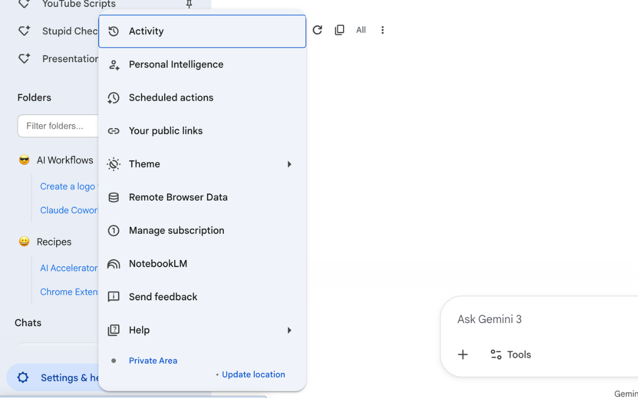 Gemini Architect chrome谷歌浏览器插件_扩展第1张截图