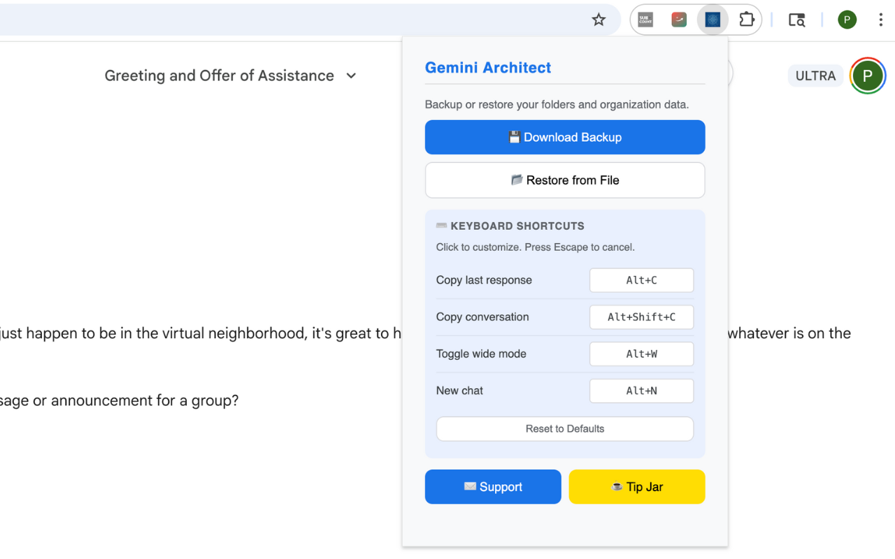 Gemini Architect chrome谷歌浏览器插件_扩展第3张截图