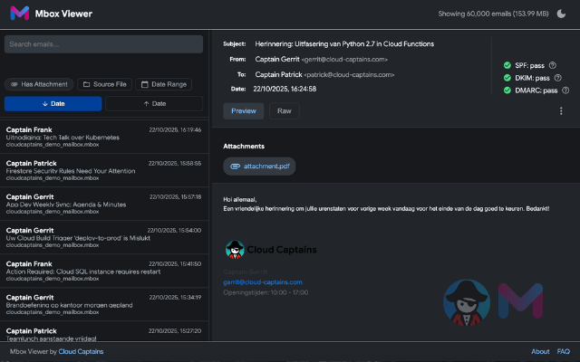 Mbox Viewer by Cloud Captains chrome谷歌浏览器插件_扩展第1张截图