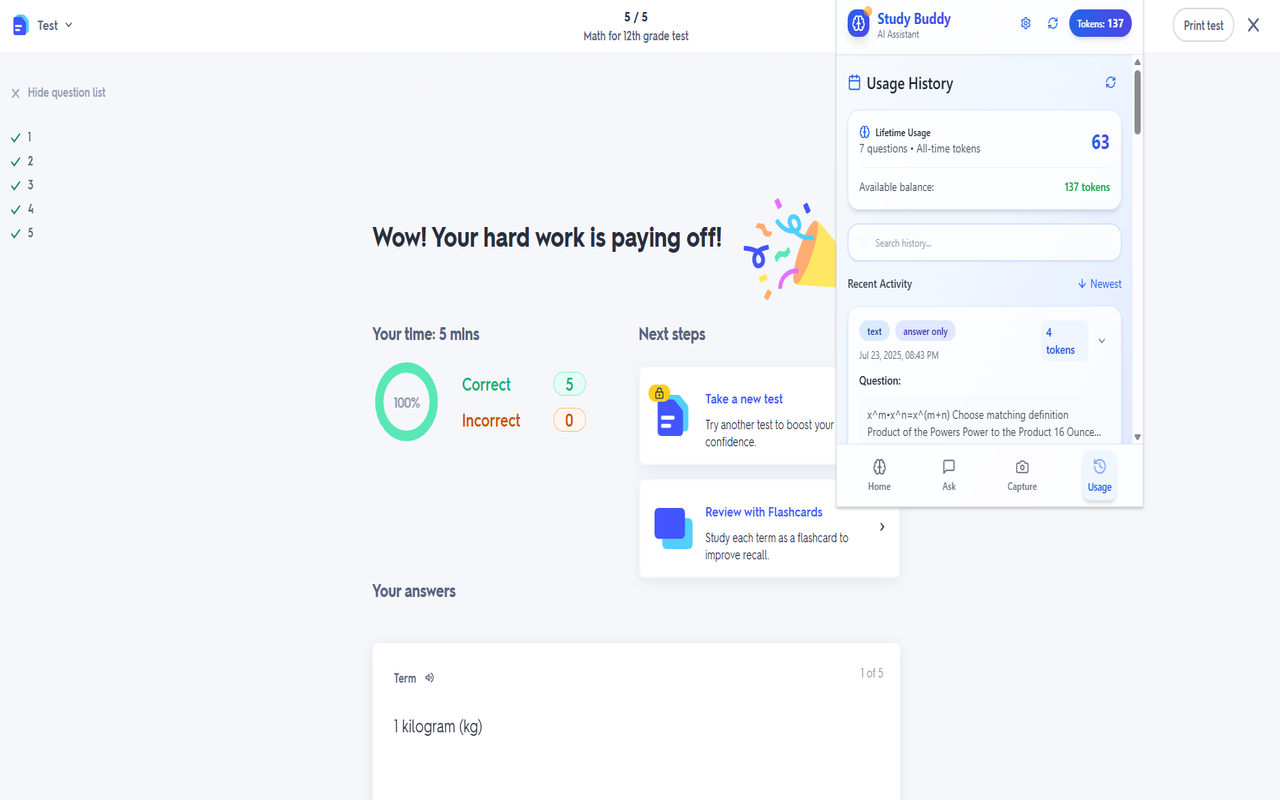 Secret Study Buddy – AI Canvas Homework Assistant chrome谷歌浏览器插件_扩展第1张截图