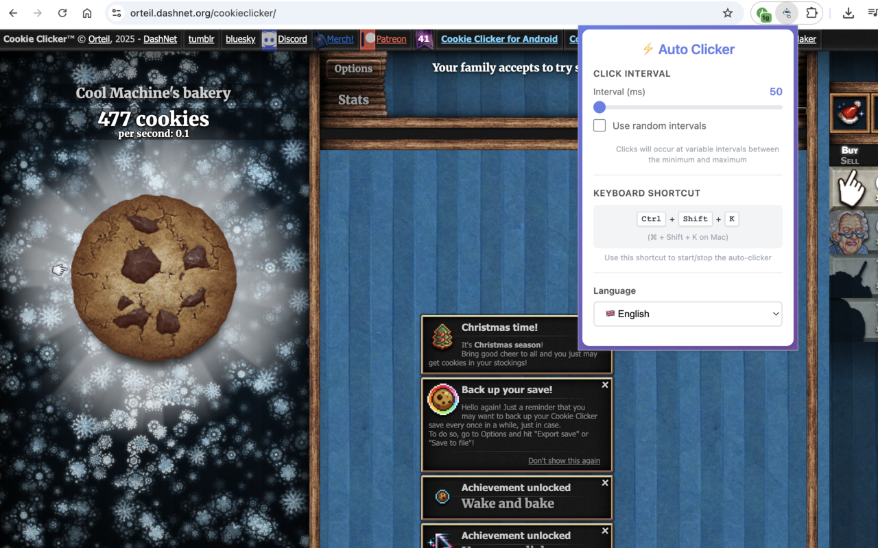 自动点击器 chrome谷歌浏览器插件_扩展第1张截图