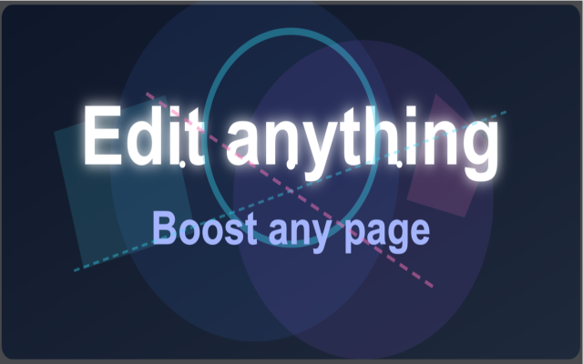Edit anything - Boost any page chrome谷歌浏览器插件_扩展第2张截图