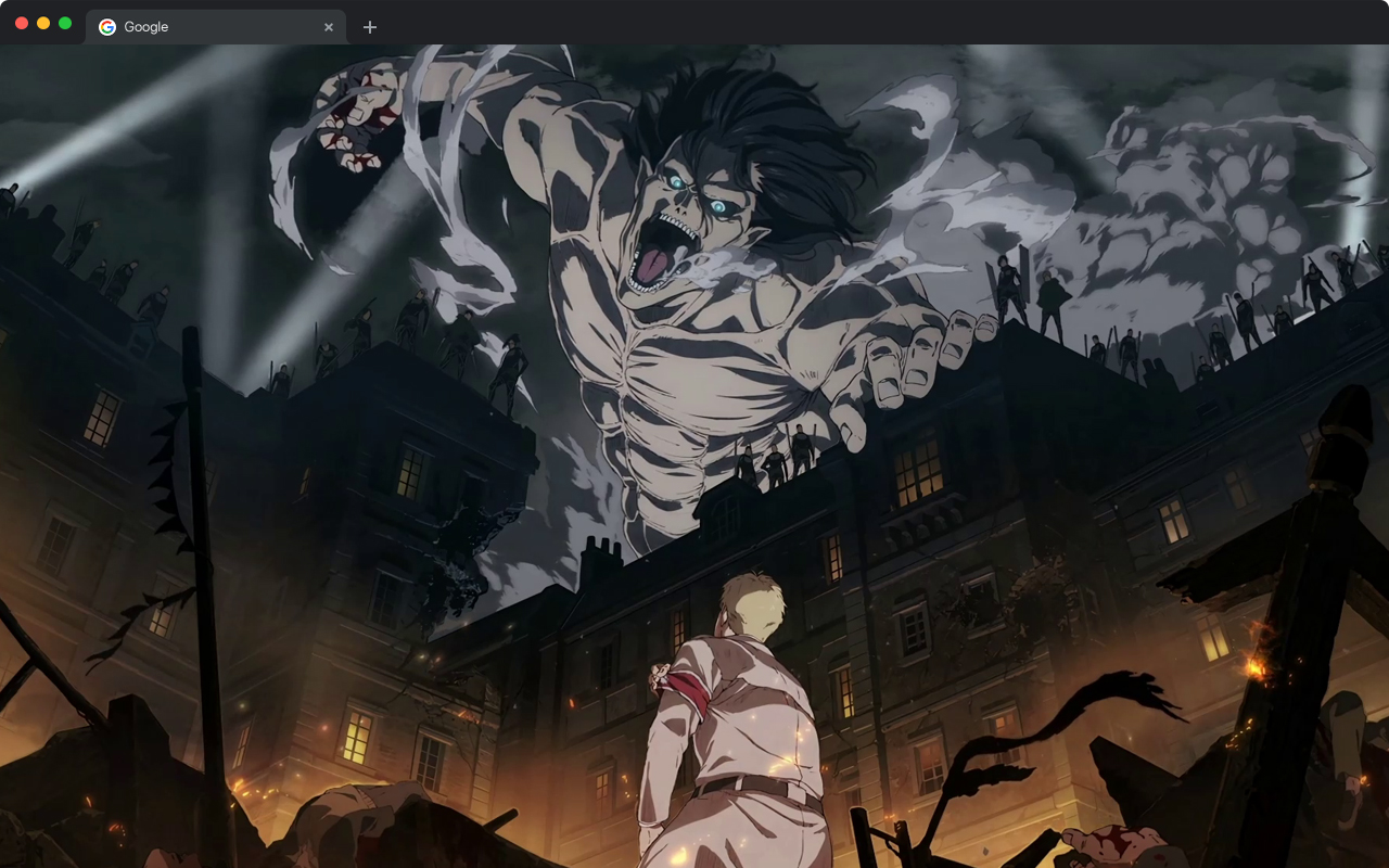 Eren Yeager Live Wallpaper - Attack on Titan HD chrome谷歌浏览器插件_扩展第1张截图