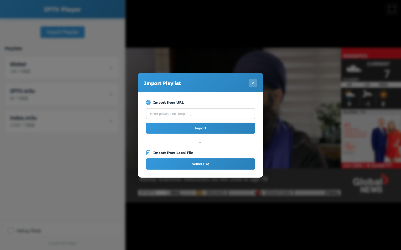 IPTV播放器 chrome谷歌浏览器插件_扩展第1张截图