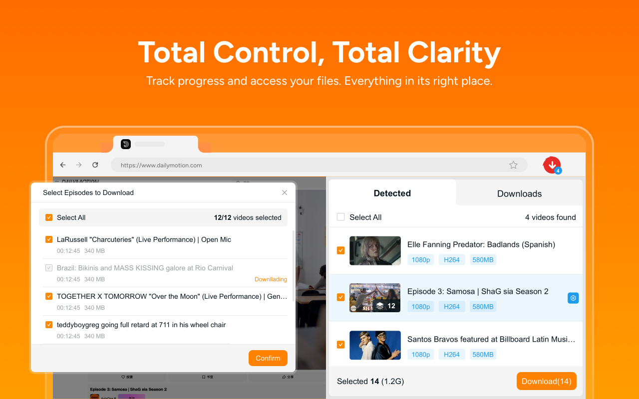 StreamFab 浏览器视频下载器 chrome谷歌浏览器插件_扩展第4张截图