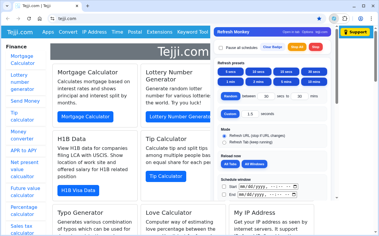 Refresh Monkey chrome谷歌浏览器插件_扩展第4张截图