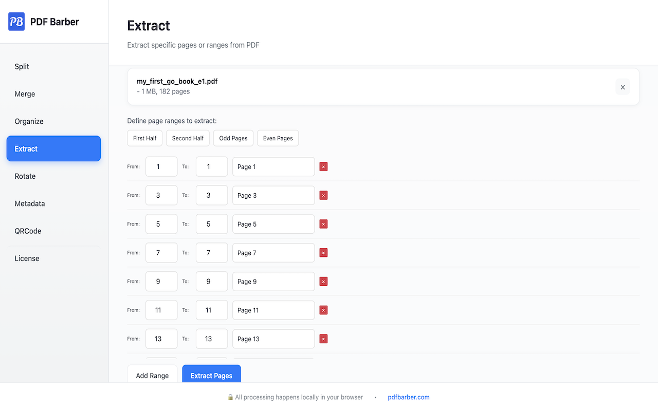 PDF Barber chrome谷歌浏览器插件_扩展第4张截图