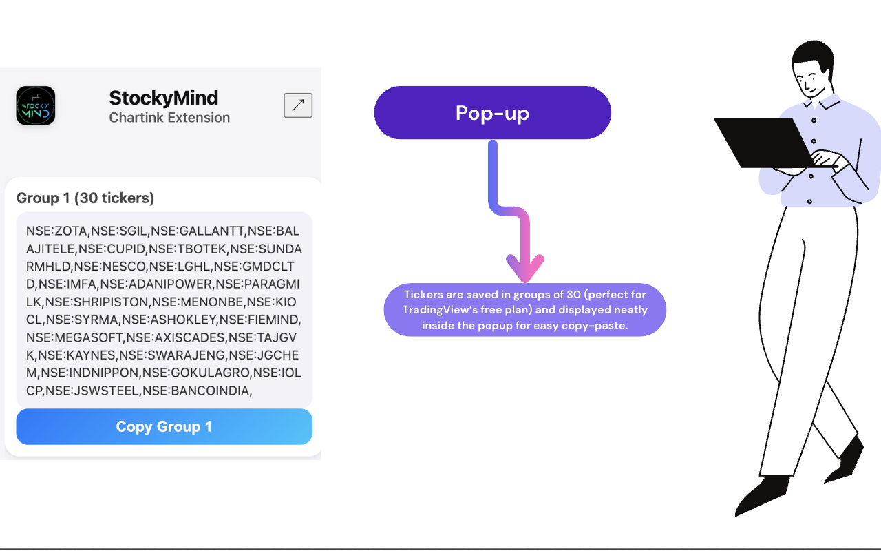 Chartink ➝ TradingView chrome谷歌浏览器插件_扩展第1张截图
