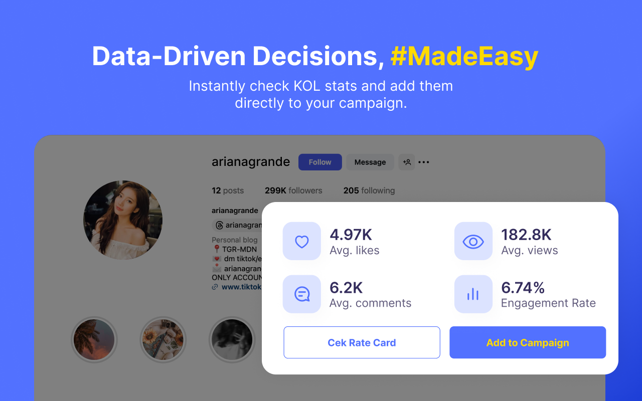 Check Engagement Rate Instagram & Tiktok by KOL.ID chrome谷歌浏览器插件_扩展第1张截图