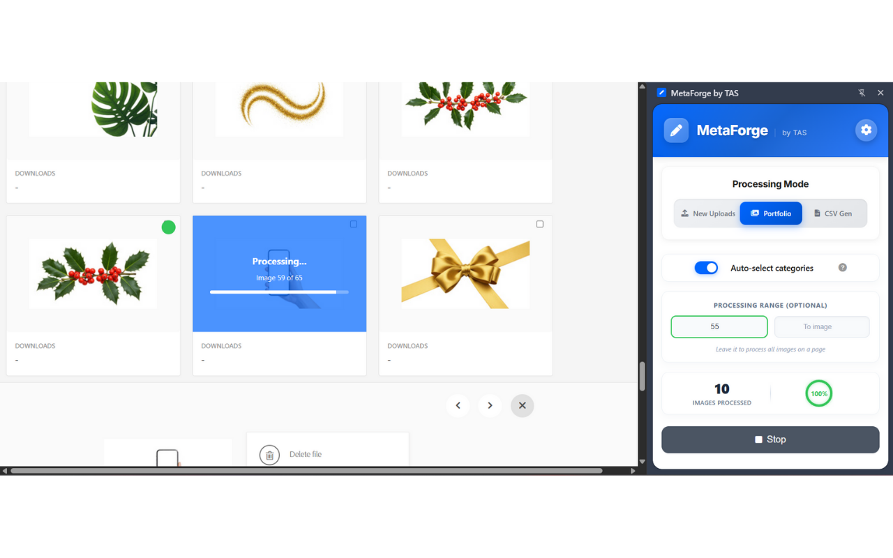 MetaForge by TAS chrome谷歌浏览器插件_扩展第2张截图