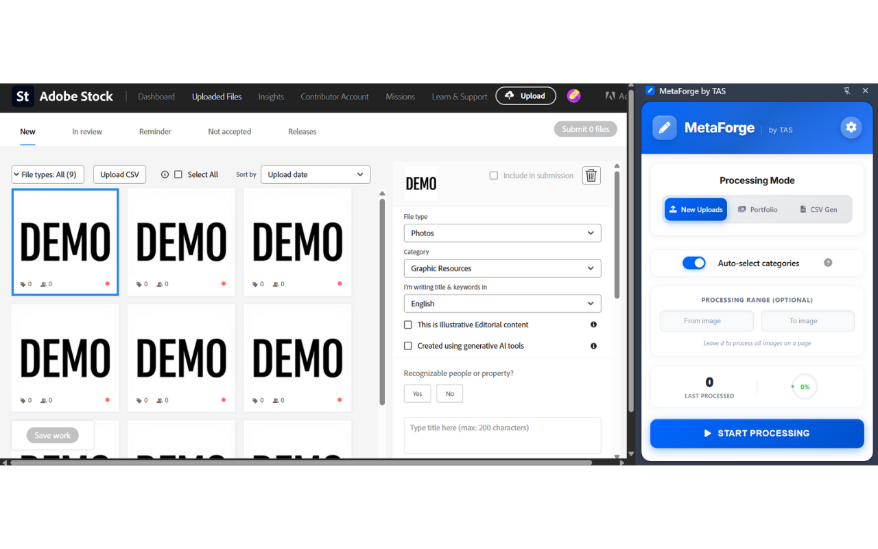MetaForge by TAS chrome谷歌浏览器插件_扩展第5张截图