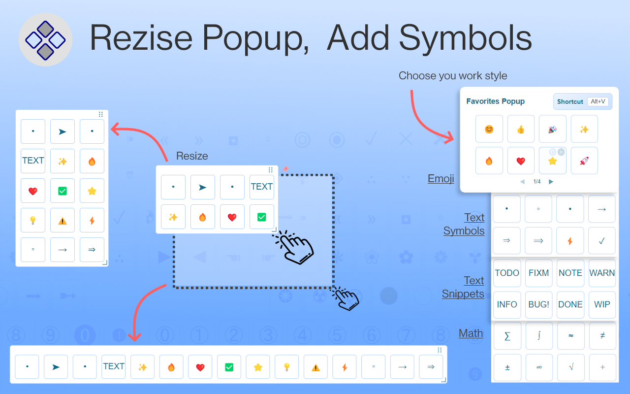 项目符号快捷键 chrome谷歌浏览器插件_扩展第2张截图