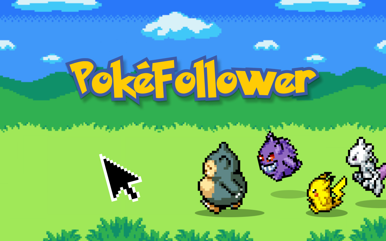 Pokemon PokéFollower Cursor chrome谷歌浏览器插件_扩展第4张截图