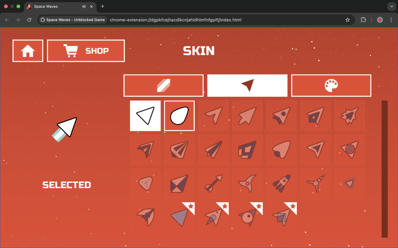 Space Waves - 畅玩版 chrome谷歌浏览器插件_扩展第4张截图