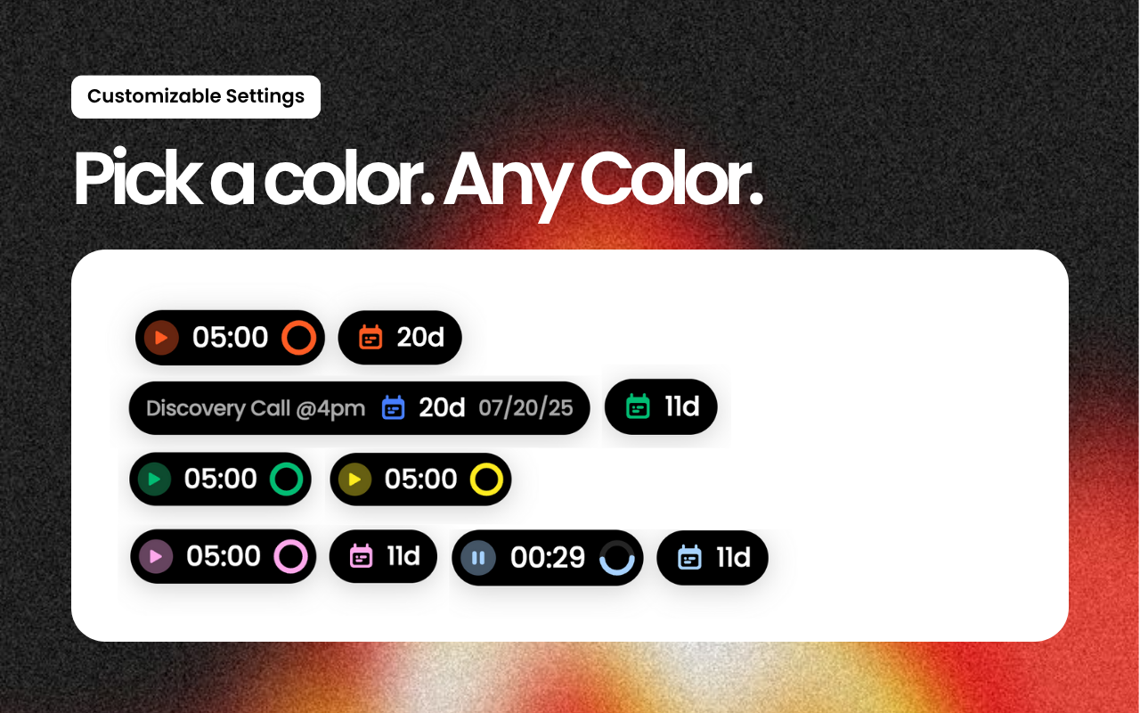 TimeDay - Focus Pomodoro Timer and Countdown chrome谷歌浏览器插件_扩展第2张截图