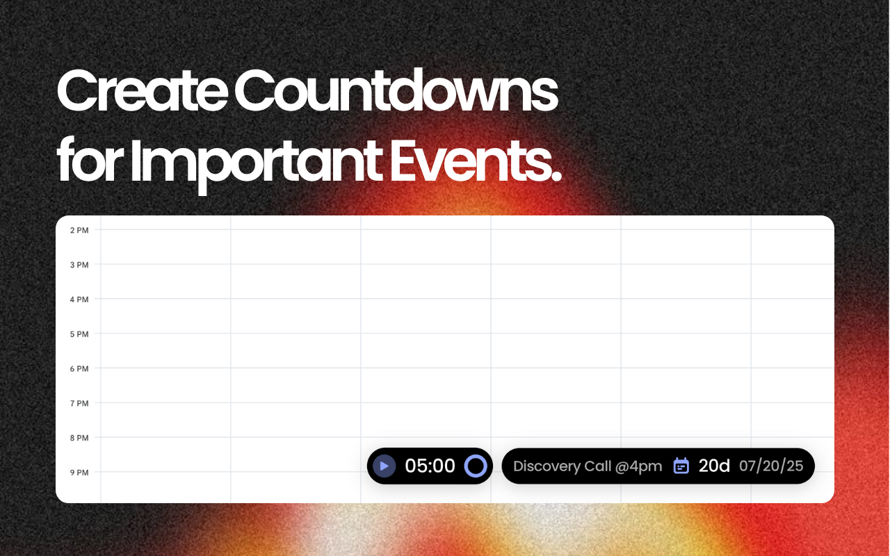 TimeDay - Focus Pomodoro Timer and Countdown chrome谷歌浏览器插件_扩展第3张截图