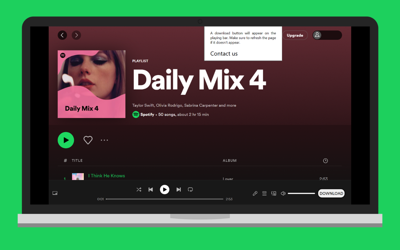 Spotify Downloader chrome谷歌浏览器插件_扩展第1张截图