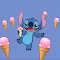 Stitch Ice Cream Live Wallpaper