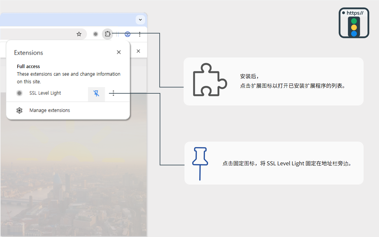 SSL Level Light chrome谷歌浏览器插件_扩展第4张截图