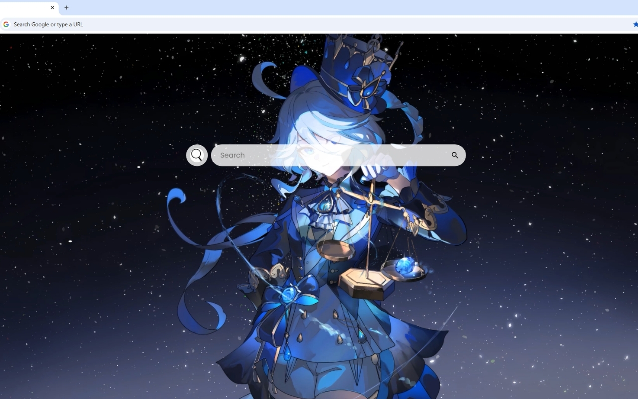 Furina Genshin Impact Live Wallpaper chrome谷歌浏览器插件_扩展第1张截图