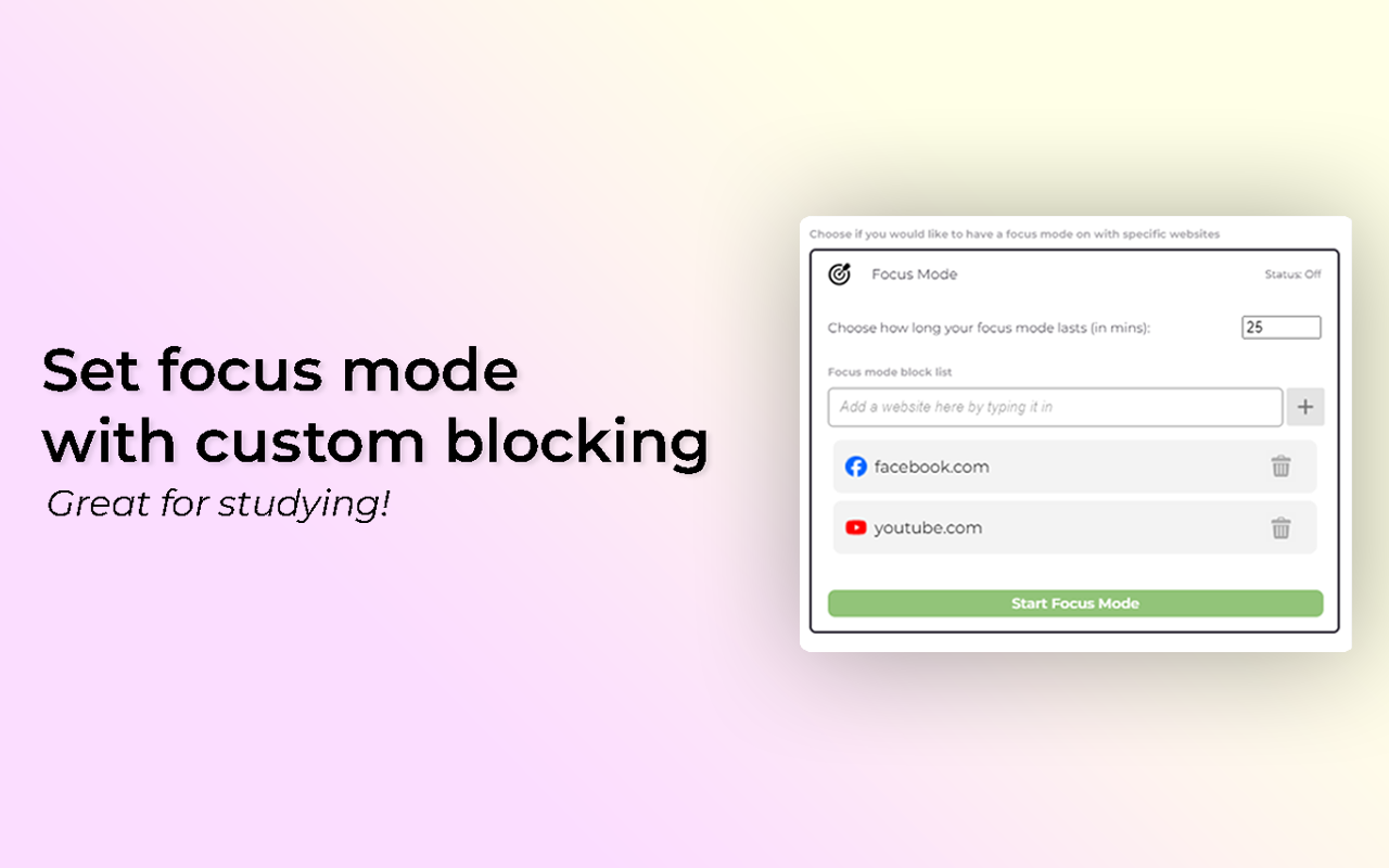 WebBarrier: Free Website Blocker chrome谷歌浏览器插件_扩展第5张截图