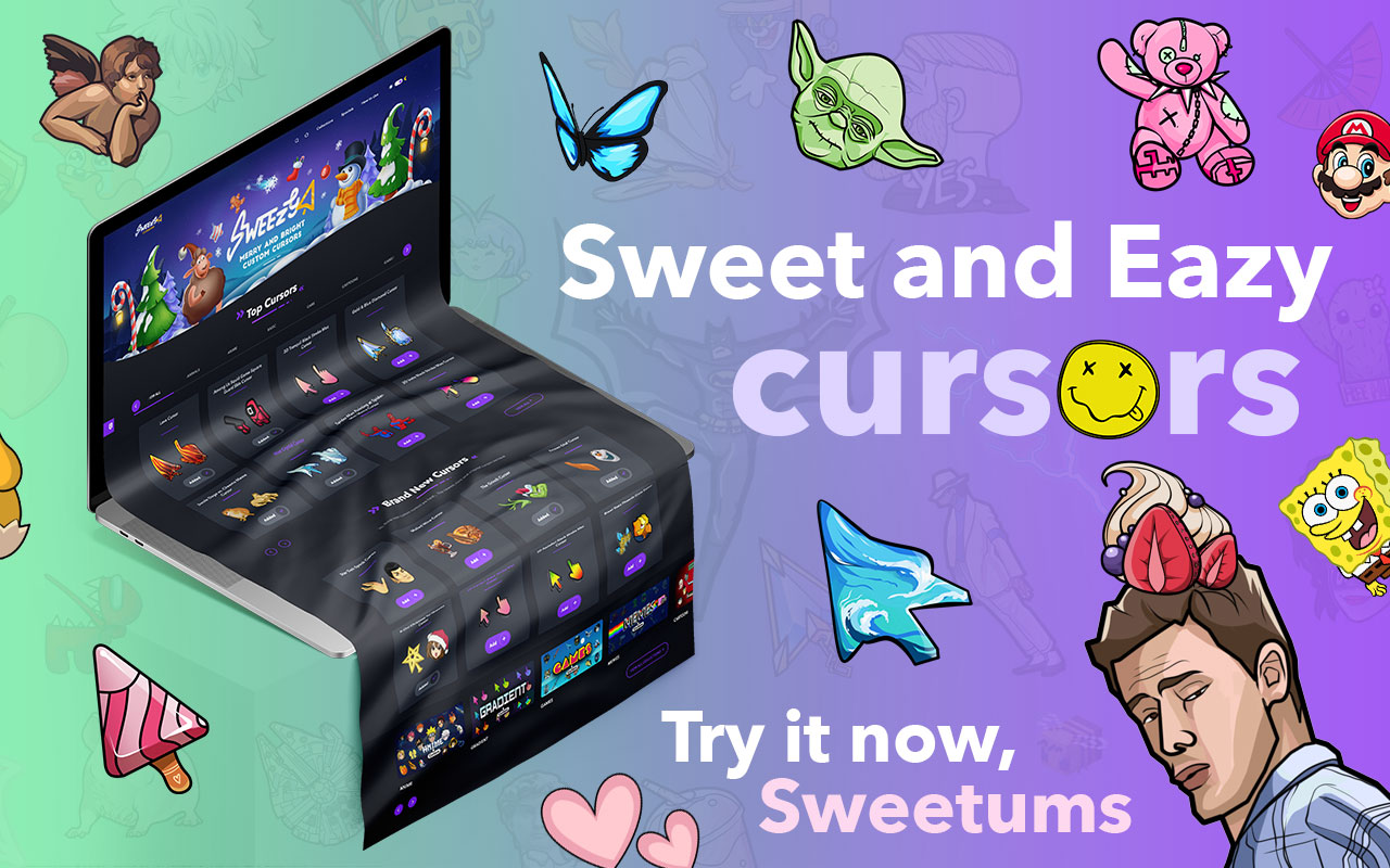 Sweezy Cursors ★ Chrome 的自定义光标 chrome谷歌浏览器插件_扩展第3张截图