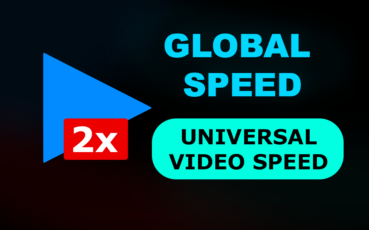Global Speed: 视频速度控制 chrome谷歌浏览器插件_扩展第1张截图