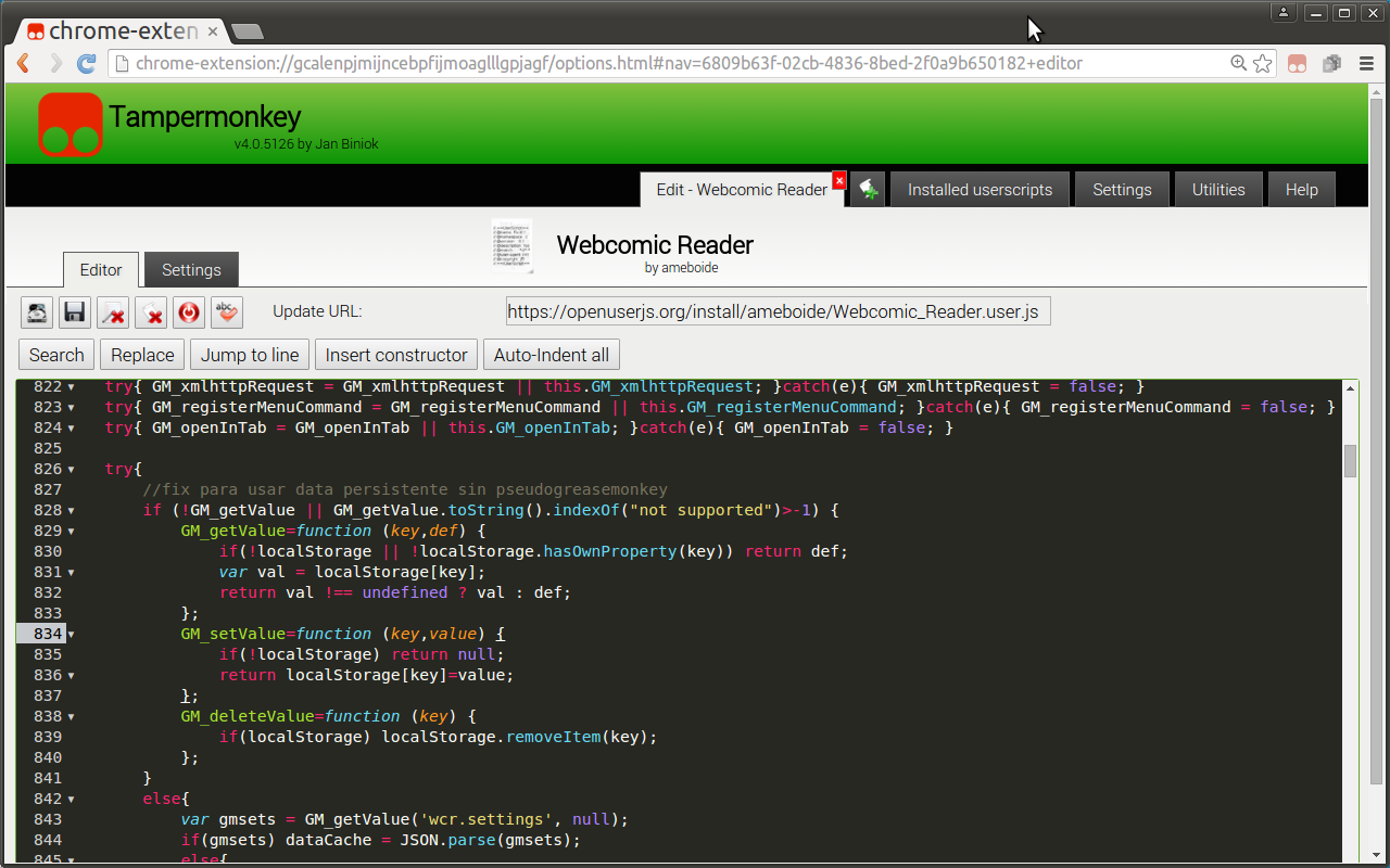 篡改猴测试版 chrome谷歌浏览器插件_扩展第5张截图