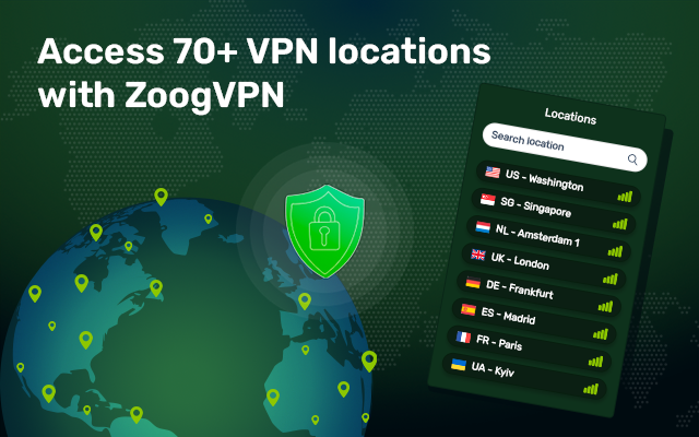 Zoog - Free  for Chrome & Proxy chrome谷歌浏览器插件_扩展第4张截图