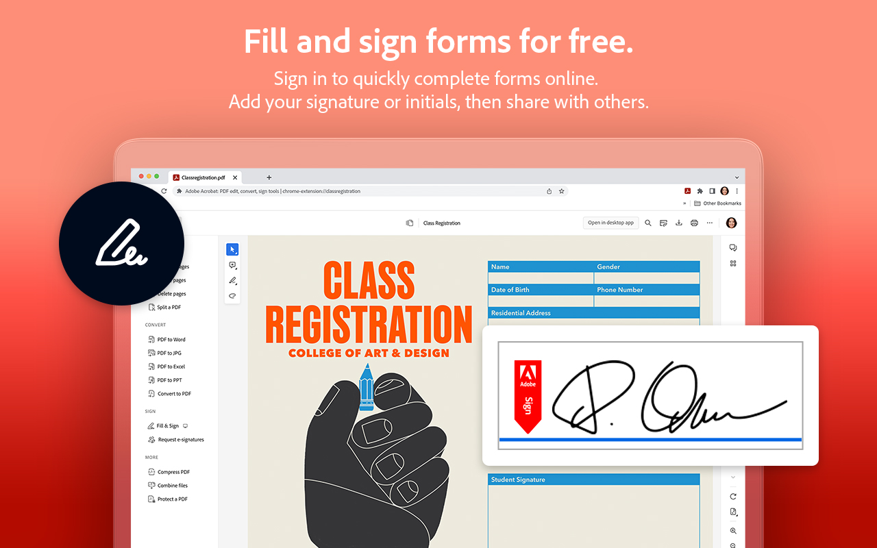 Adobe Acrobat：PDF 编辑、转化、签名工具 chrome谷歌浏览器插件_扩展第1张截图