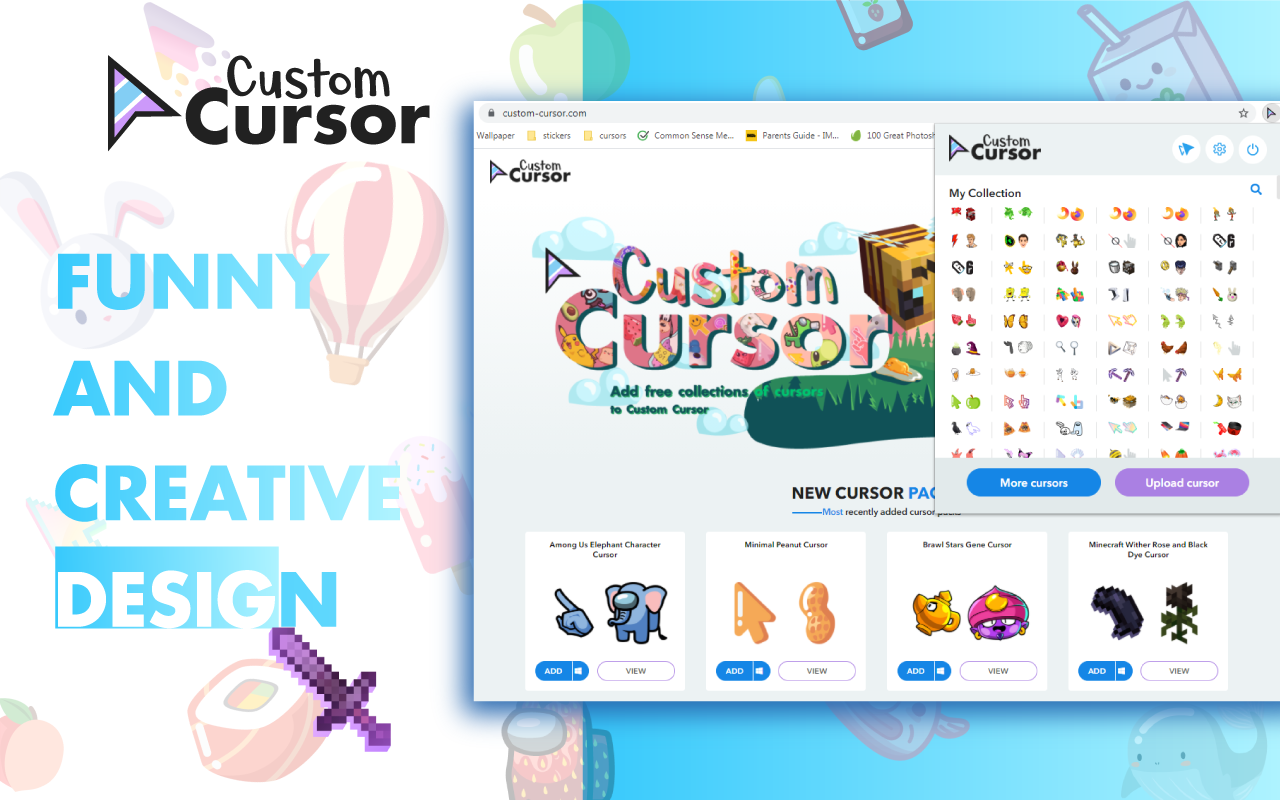 Custom Cursor for Chrome™ - 自定义光标 chrome谷歌浏览器插件_扩展第1张截图