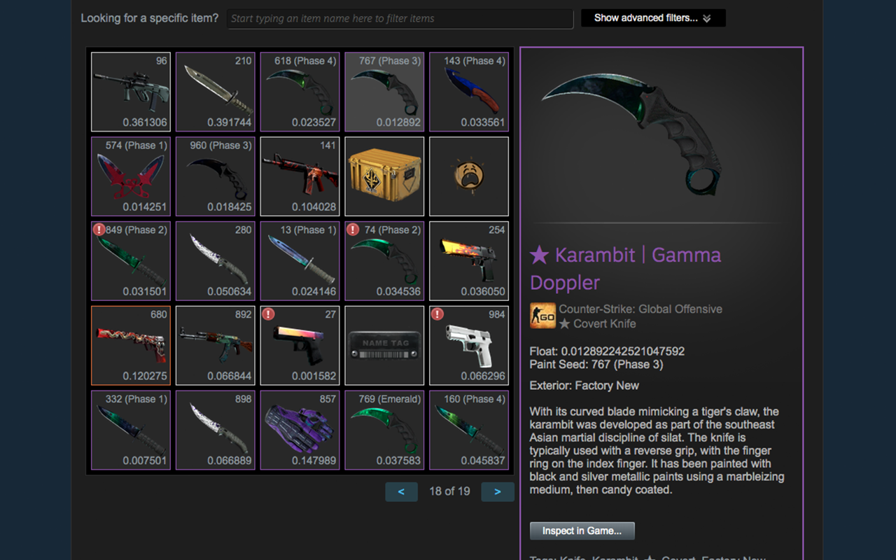 CSFloat Market Checker chrome谷歌浏览器插件_扩展第4张截图