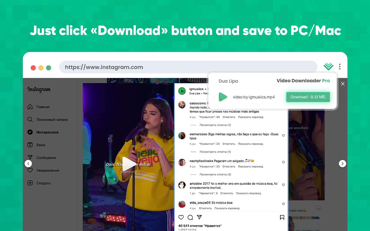 Video Downloader Pro chrome谷歌浏览器插件_扩展第1张截图