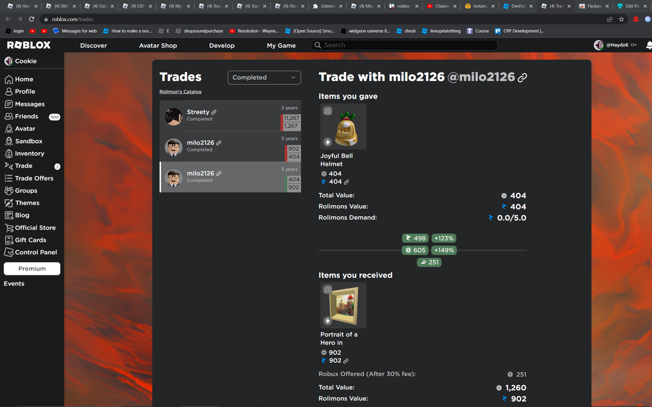 RoQoL - Improve your Roblox experience chrome谷歌浏览器插件_扩展第5张截图