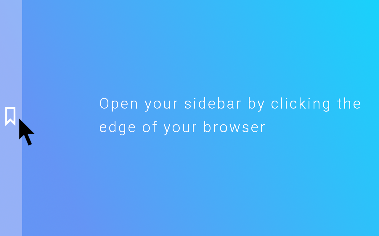 书签侧边栏 chrome谷歌浏览器插件_扩展第1张截图