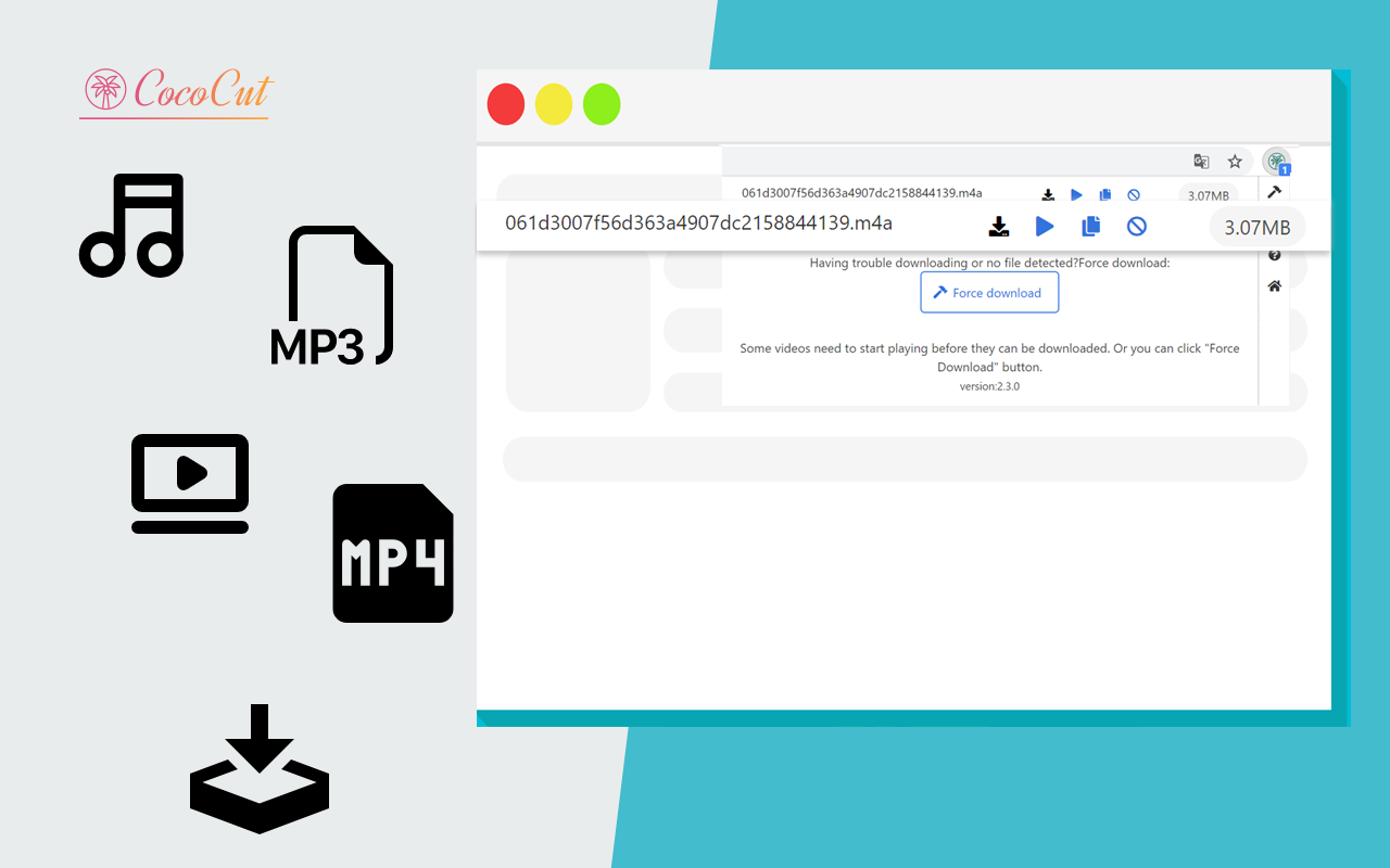 视频下载器 - CocoCut chrome谷歌浏览器插件_扩展第3张截图